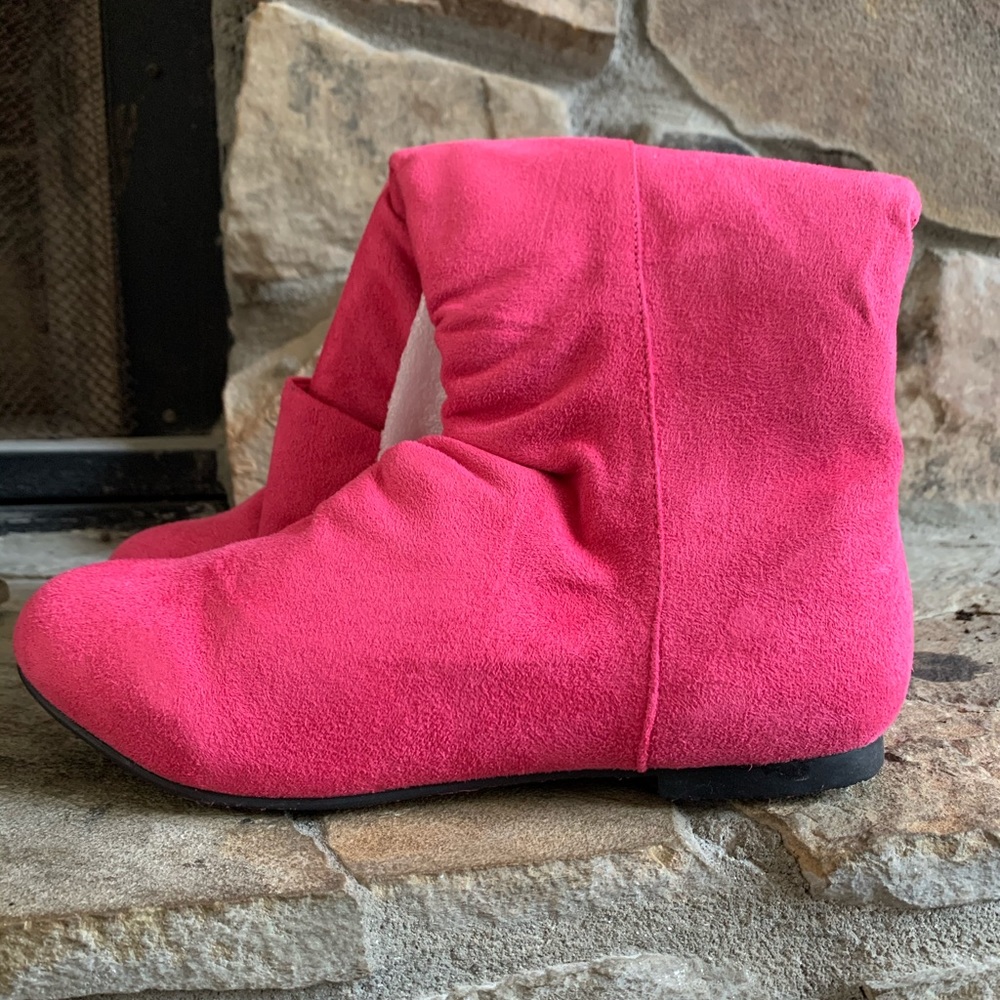 Pink Calf Hi Boots
